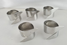 5 Serviettenringe WMF Stockholm Cromargan