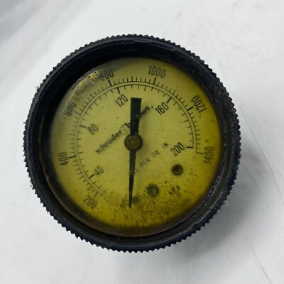 Schrader Pressure Gauge 0-200PSI