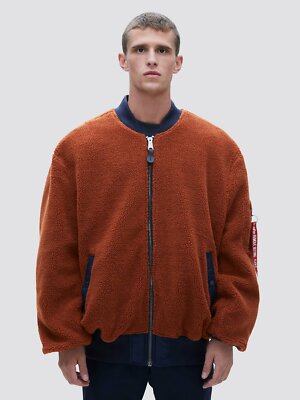 Alpha Industries L-2B Sherpa Loose Flight Jacket/Bomber L2B MJL49500C1 Alpha Industries L-2B Sherpa Loose Flight Jacket/Bomber L2B MJL49500C1