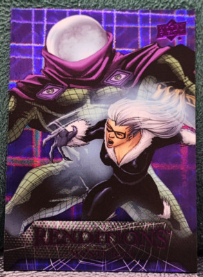 2024 Upper Deck Spider-Man Renditions King Pin Purple Tie Mysterio /99