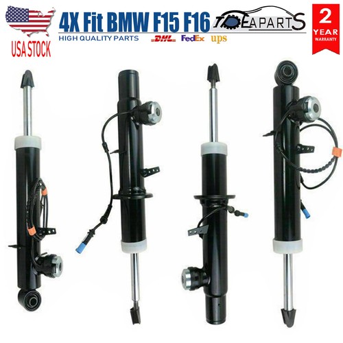 4x Front Rear Shock Absorbers VDC Fit BMW X5 X6 X5M X6M F15 F16 F85 37116863173 eBay