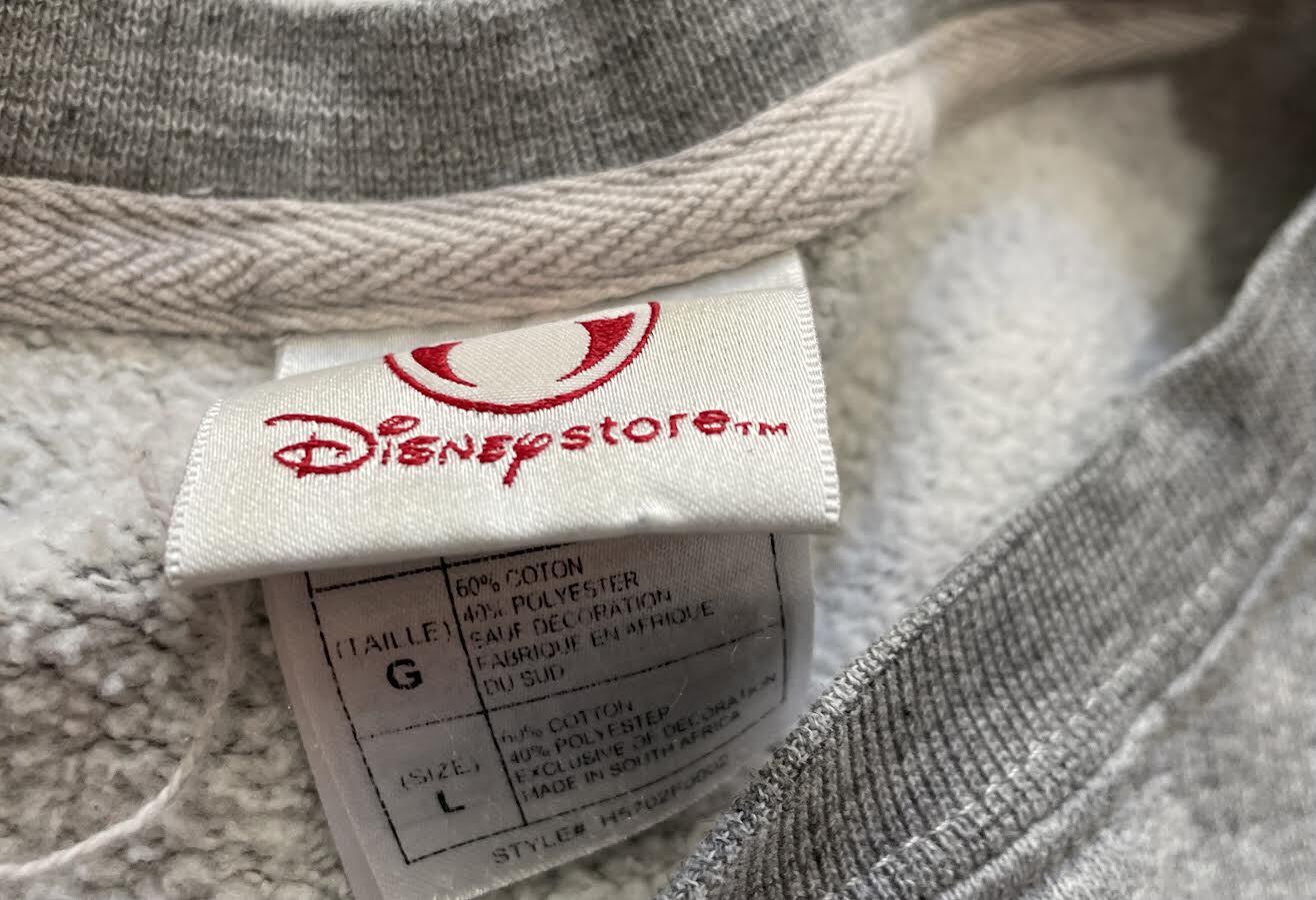 Grumpy State Disney Stitched Cartoon Gray Crewnec… - image 5