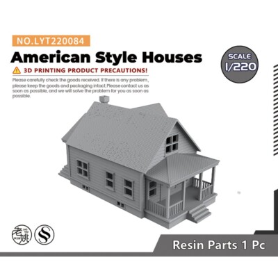 Yao's Studio LYT220084 1/220 American Style Houses FOR Model Display Type 1