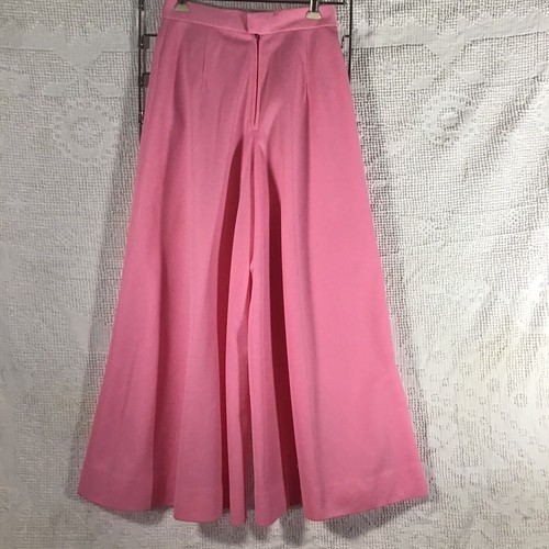 Beautiful Vintage 60’s Handmade 2 Piece Superwide Pants And Wraparound Top - Picture 5 of 9
