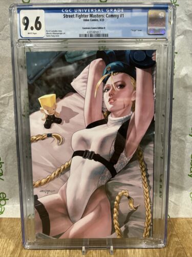 Street Fighter Masters #1 Cammy Santa Fung Virgin  Limit 500 Graded Cgc 9.6 - Picture 1 of 3