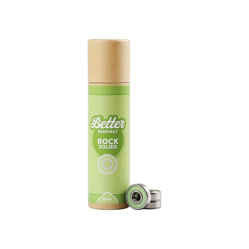 BETTER BEARINGS - Rock Solids, Roller Skate Bearings Quad Skate - 16 Pack - 8 mm - 第 21/26 張圖片