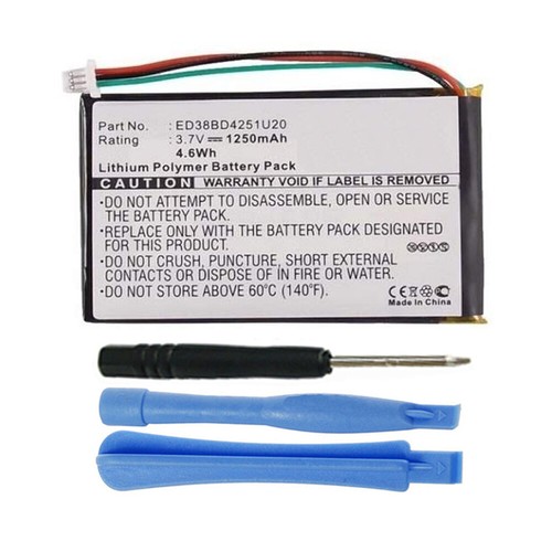 ED38BD4251U20 Battery for Garmin Nuvi 1400 1450 1450T 1490 1490T Pro