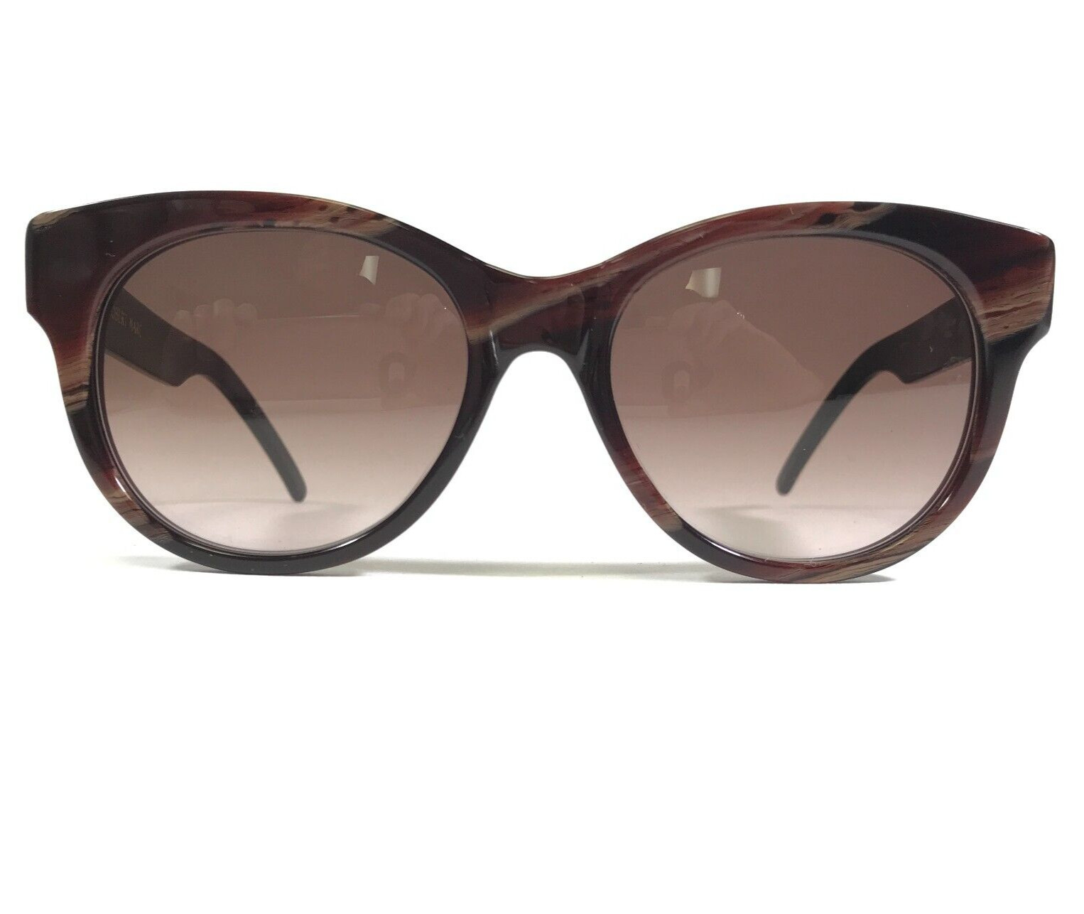 Солнцезащитные очки Robert Marc ELAND-RHS в черно-коричневой круглой оправе с фиолетовыми линзами