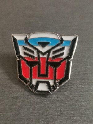 TRANSFORMERS NAVY Emaille Anstecknadel Abzeichen Patch Neu Hochwertig Megatron Autobots 