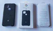 Unused Google Fabric Case for Google Pixel 4a 5G GA02062 - BASICALLY BLACK 