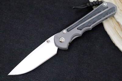 Chris Reeve Knives Large Inkosi - Drop Point - Black Micarta Inlays / Magnacut