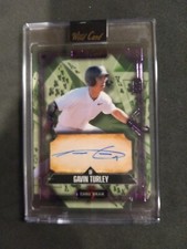 2024 Wild Card 5 Card Draw Gavin Turley Purple Foil  RC Auto 2/3