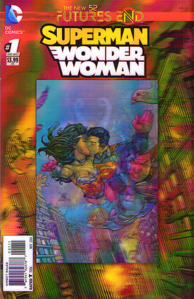 SUPERMAN/WONDER WOMAN Futures End #1 3D Cover - New 52 - Back Issue