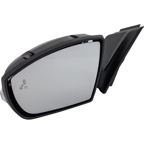 Driver Side Door Mirror For Toyota Corolla (2003-2008) – Painted Black, Power, Non-Folding, Replaces TO1320179 / 87940-02391-CO