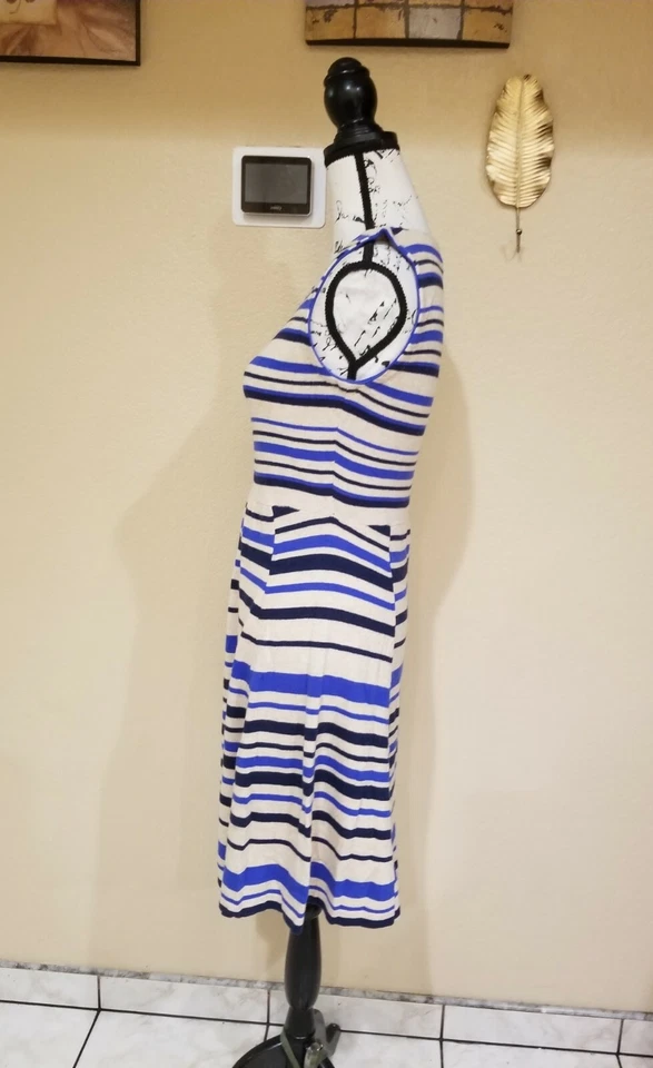 Sparrow Antropologi French Stripe Sweater Dress Size S - Image 3 of 4