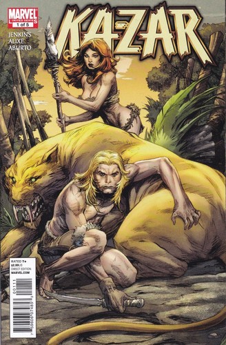 KA-ZAR #1-5 (2011) KOMPLETTES SET - Rückausgaben