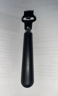 Pampered Chef Lemon Zester / Scorer, 6 in, Stainless Steel, Black Retired