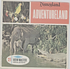 Sawyer's View-Master DISNEYLAND ADVENTURELAND A177 - 3 Reel Set- Mint