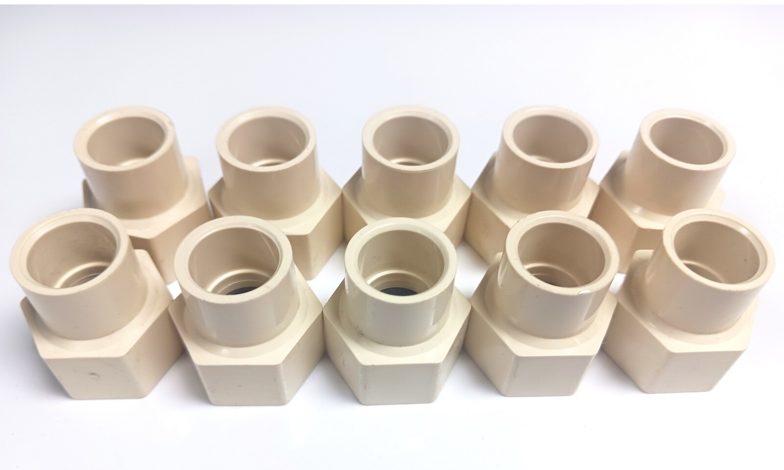Spears 1/2-inch x 1/2-inch CPVC  F Slip x F Threaded  Female Adapter - 10pcs
