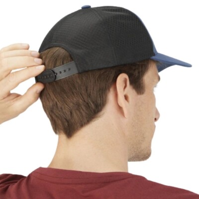 SALOMON UNISEX TRUCKER CURVED CAP 168150 Dark Demin/Black M/L