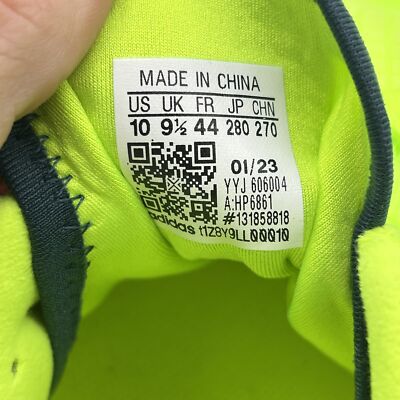 Adidas The Total Shoes Mens 10.5 Yellow Training Zero Drop  display picture 3