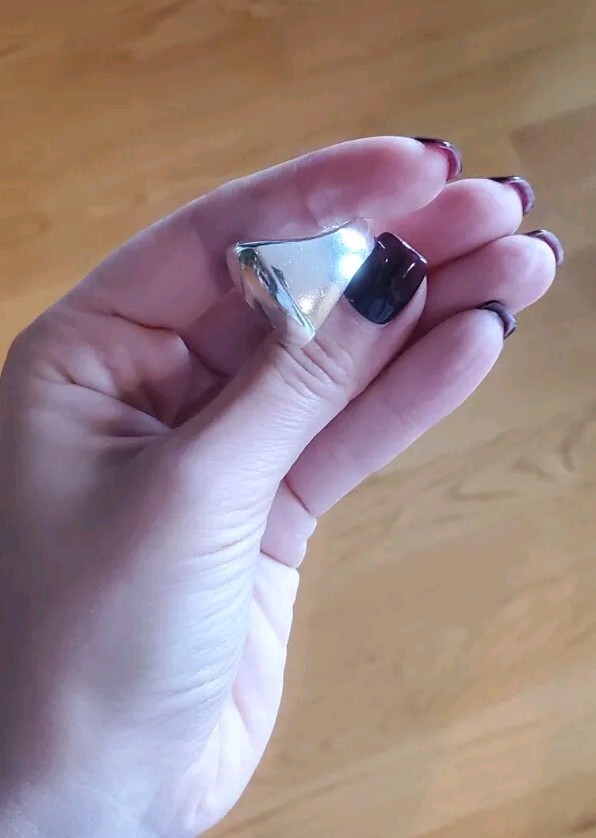 Sterling Silver 925 Square Large Statement Ring, … - image 8