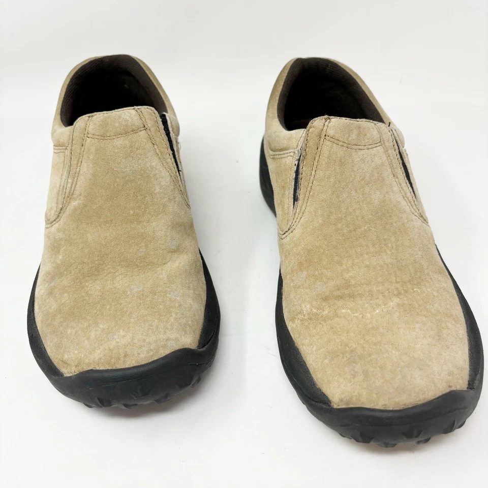 GBX Hombres Tostado Gamuza TRITURADORA DE SENDEROS Senderismo Caminar Informal Mocasines Zapatos Comodidad 9M Foto 3 de 4