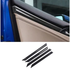 Strip Cover Decor 4X Carbon Fiber Fit For Honda Civic 2016-2021 Inner Door Panel