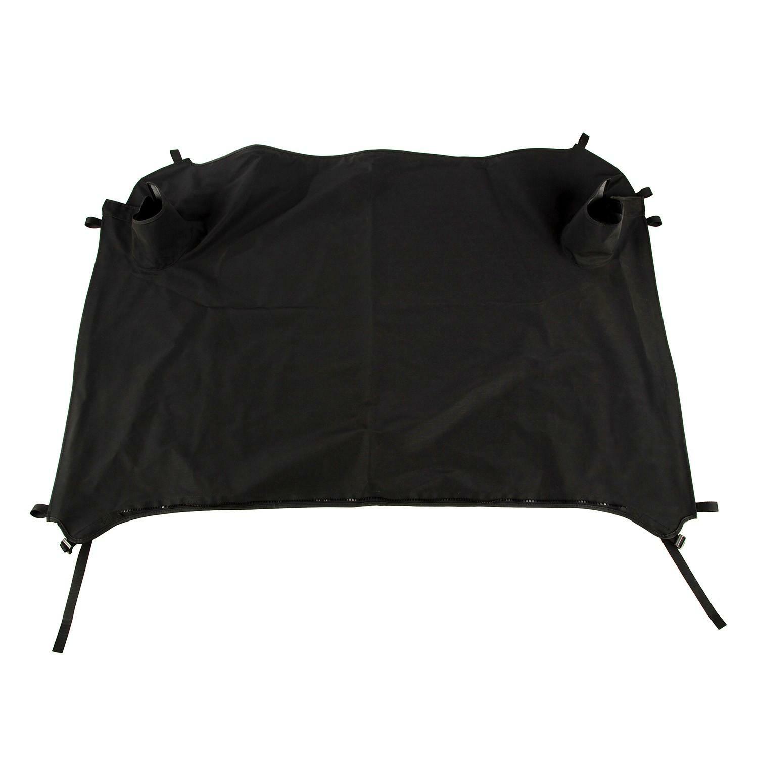 Bâche de protection Jeep Wrangler JK 07-18 en toile premium finition noire mate