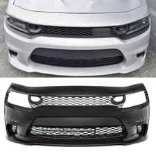 Front Bumper Cover Grille Conversion Kit For Dodge Charger 2015-2021 Primed