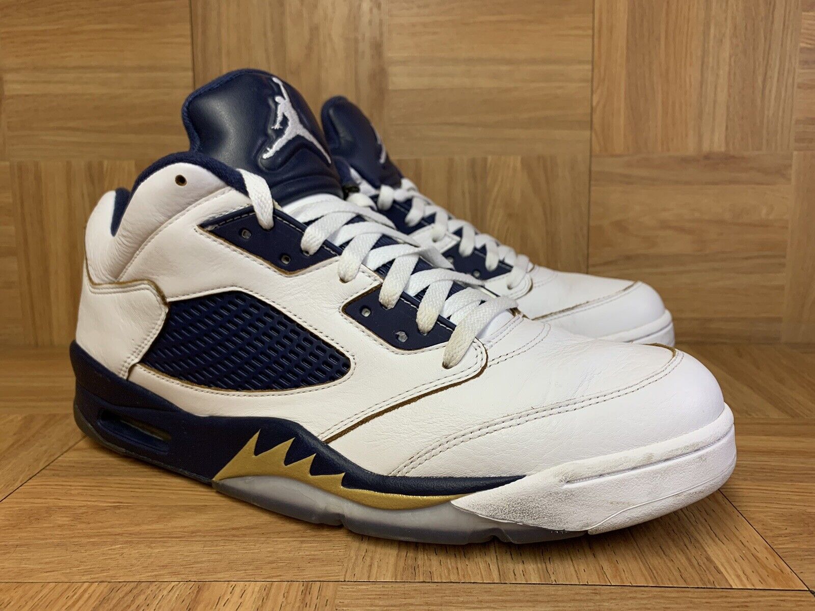 blue gold jordan 5