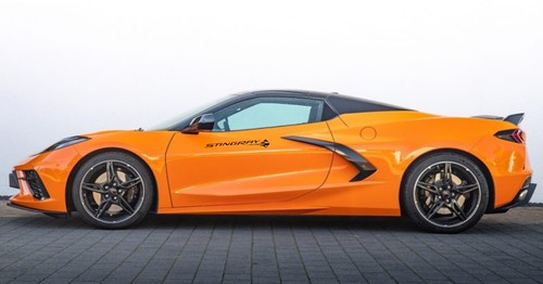 NEW STINGRAY Decal vinyl 23" fits Corvette's, Boats (Fits Chevy CORVETTE C8) - Picture 9 of 22