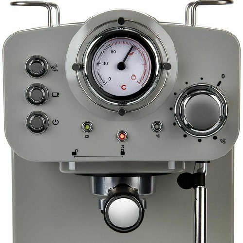 Swan SK22110GRN Retro 1.2L Tank Espresso Coffee Machine 15 bar Grey