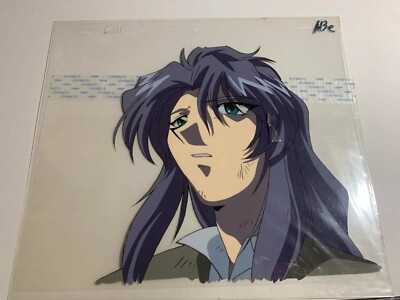 NightWalker Shido original production cel with non matching sketch