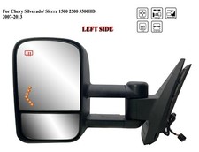 Driver Left Side Towing Mirror For 2007-2013 Chevy Silverado And Sierra