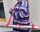 YOGA MAT STRAP SLING, FULLY ADJUSTABLE.