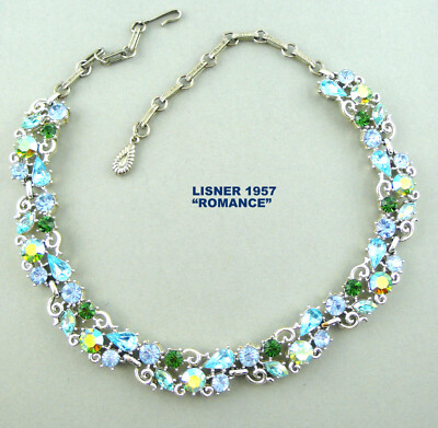 LISNER , Collier ''ROMANCE'' , USA 1957