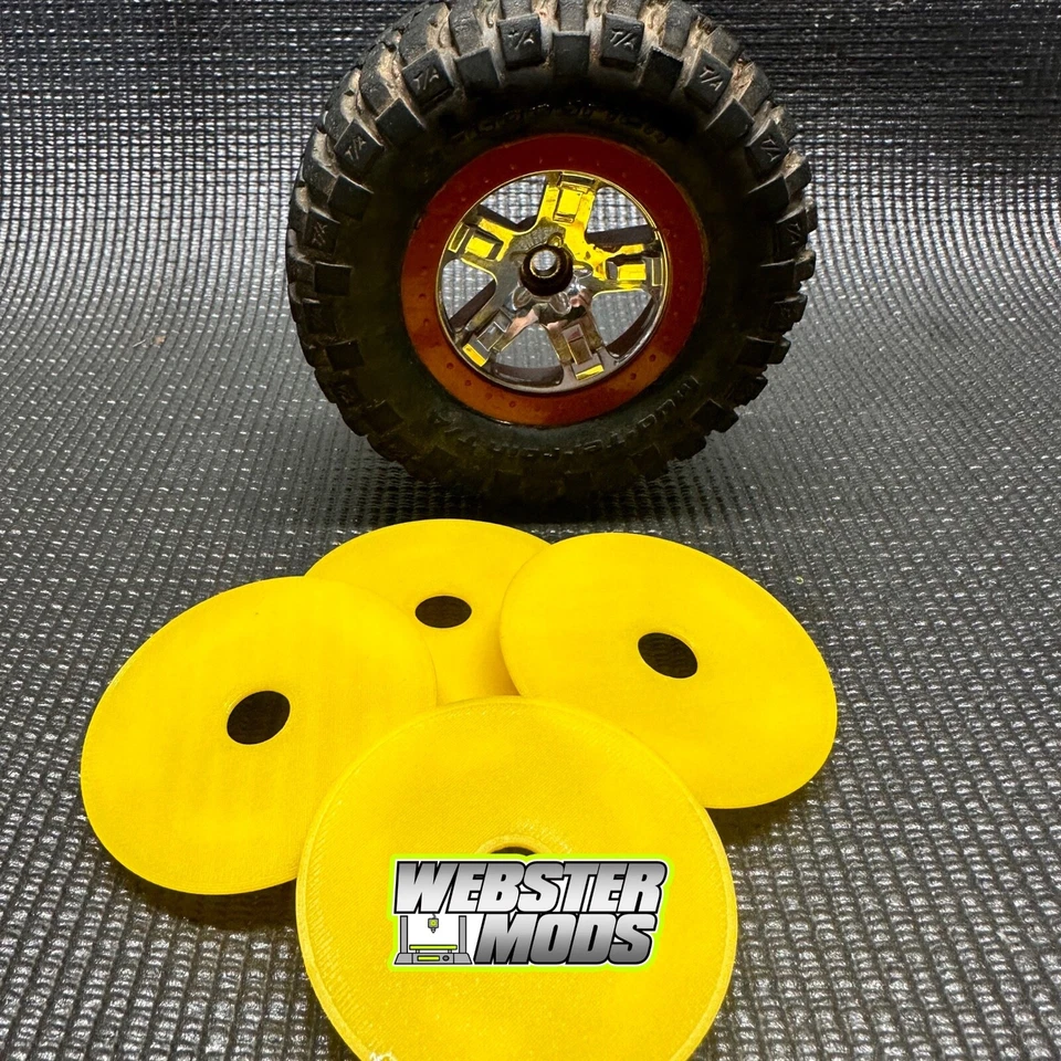 Traxxas Slash Wheel Dots Covers Stock Oval Race Mudboss - Image 3 of 3