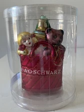 F.A.O Schwarz 2009 Holiday Christmas Ornament Shopping Bag