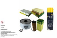 MANN-FILTER Inspektionspaket Mannol Klimareiniger FüR Land Rover Range 3.6 D