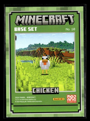 2024 Panini Minecraft - White Base Cards #1-#221 - Updated 7/2 - Picture 21 of 443