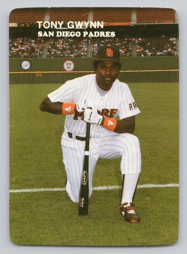 1985 Mothers Cookies Tony Gwynn 2 San Diego Padres Baseball Card Hof