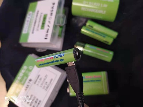 4PCS PS 1.5V AAA(or AA) (or two 9v)(2xD/LR20 Rechargeable Lithium USB Batteries - Picture 4 of 12