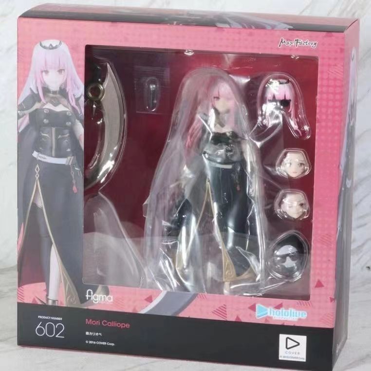 VTuber Figma #602 Hololive Mori Calliope Action Figure Model
