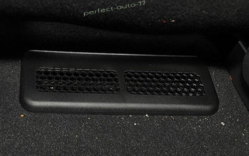 For Nissan Armada Patrol 17-2020 Matt Black Seat Rear Air Outlet Vent Panel - Picture 2 of 7