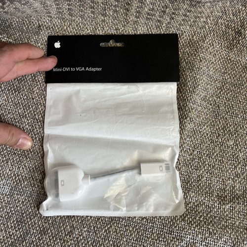 APPLE MACBOOK MINI DVI TO VGA ADAPTER M9320G/A  H3-4 - Picture 2 of 6