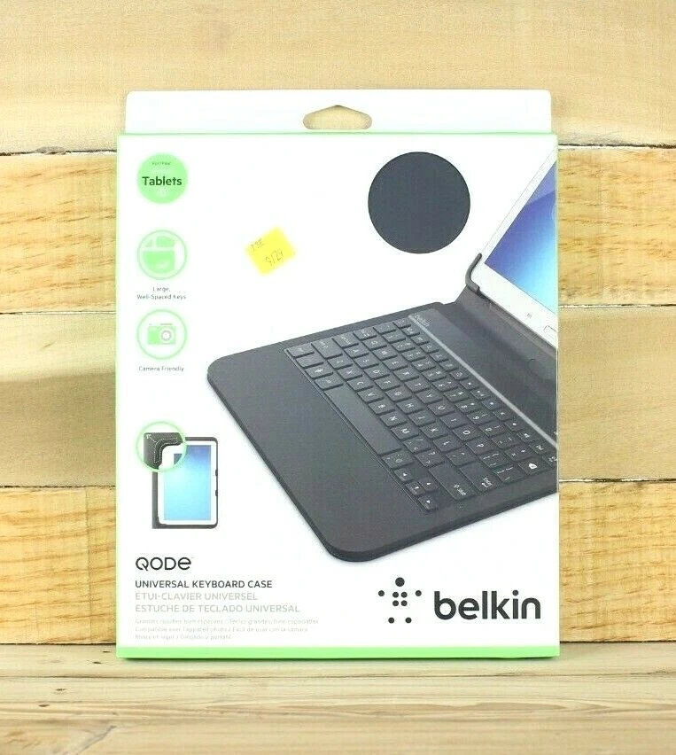 BRAND NEW Belkin QODE Keyboard Folio Case for Samsung 10.1" Tablets (Z3E) - Image 2 of 4