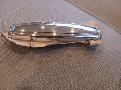 Antique Silver/Silver Plate Art Deco Nail Buffer