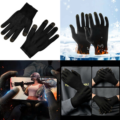 Phone Games Thumbs Finger Sleeve Gloves Sweatproof Touch Screen for PUBG Mobile