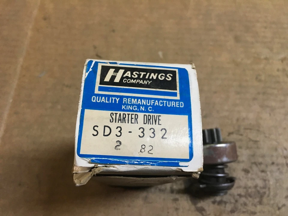 Unidad de arranque remanufacturada The Hastings Company SD3-332 Foto 2 de 4